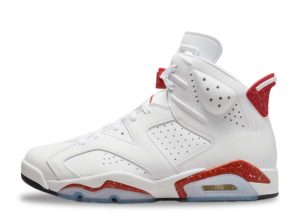 Nike Air Jordan 6 White and University Red/Red Oreo