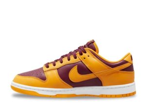 Nike Dunk Low Retro University Gold and Deep Maroon