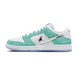 APRIL SKATEBOARDS × Nike SB Dunk Low Pro QS "White and Multi-Color"